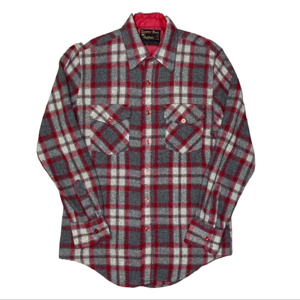 Country Road Buffalo wool flannel